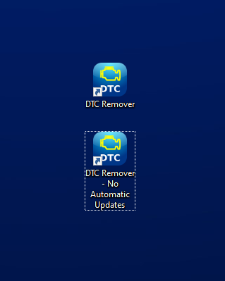 Desktop Icon to Launch the Software