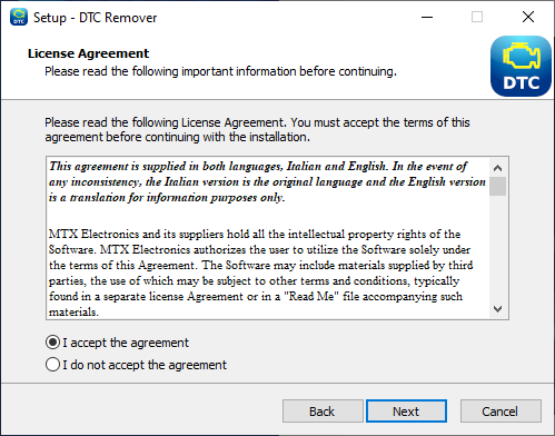 License Agreement