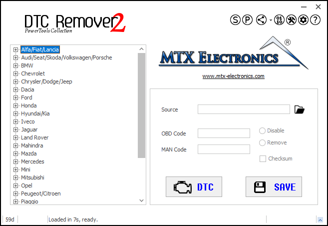 DTC Remover