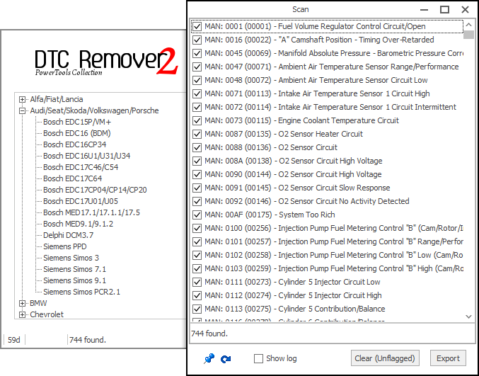 DTC Remover - Scan