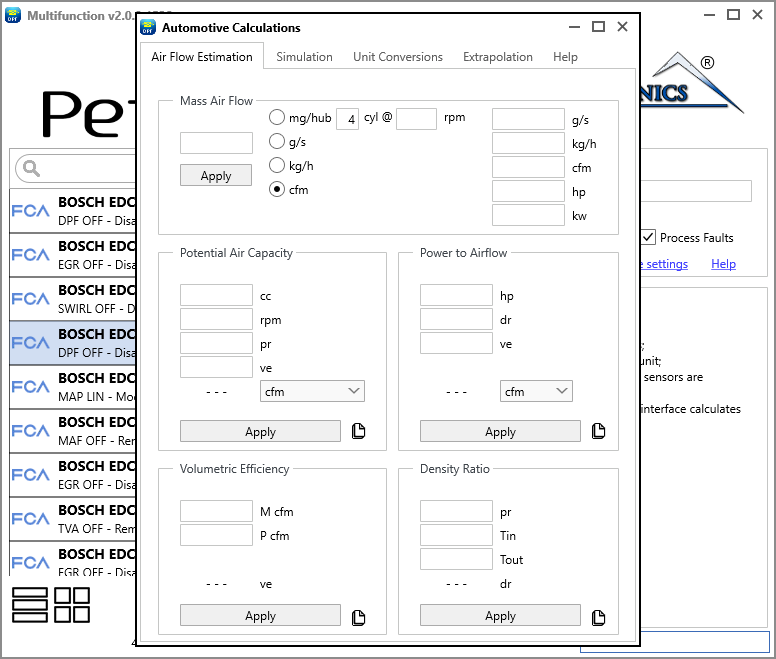 Petrol10 - Automotive Calculator